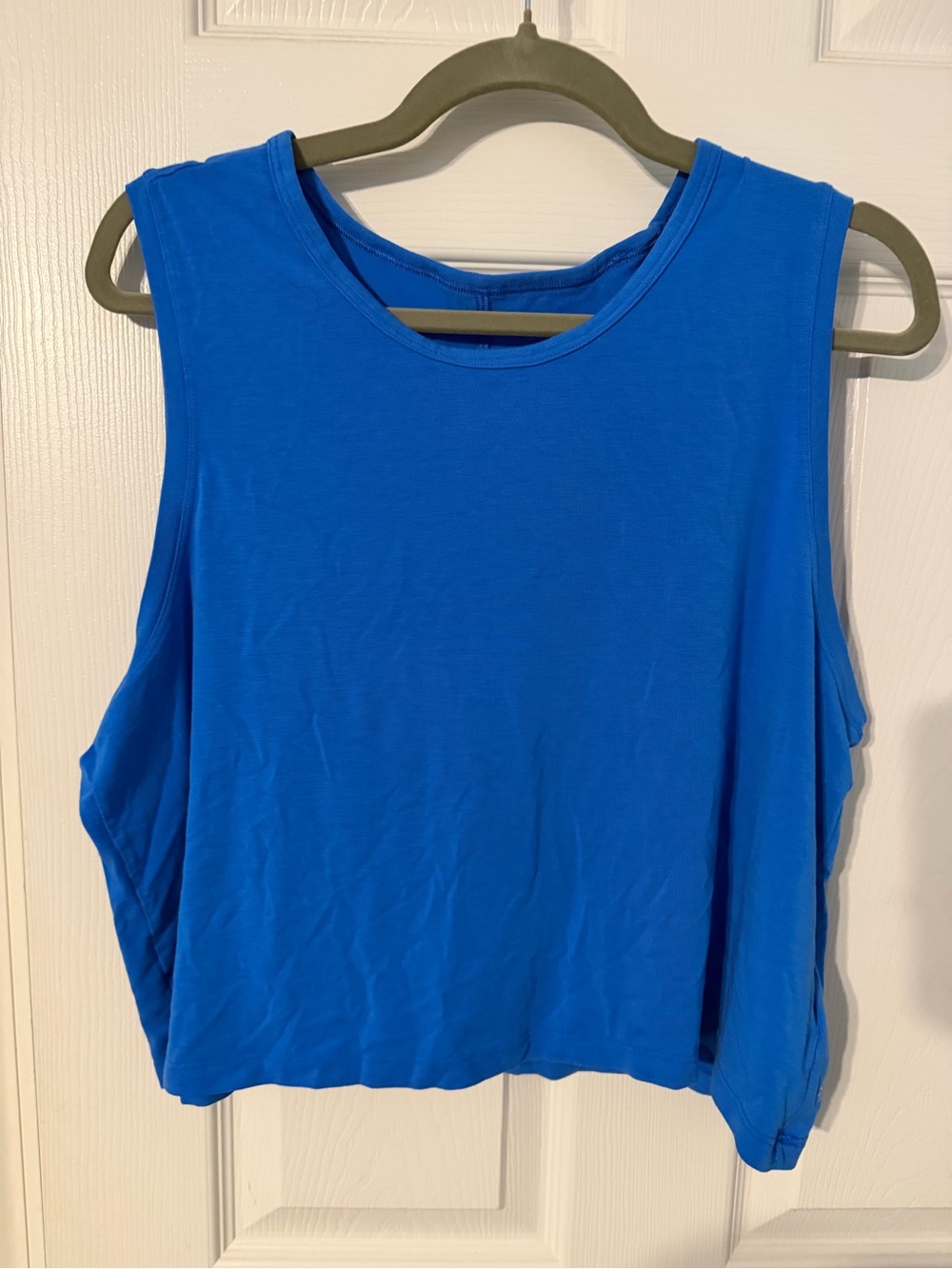 Athleta With Ease Muscle Tank - Blue - Size Large